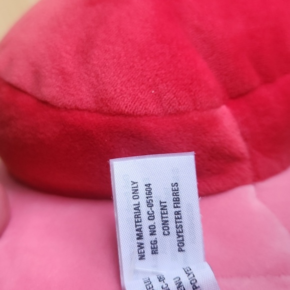 Large Nintendo Video Game Character Kirby Heart Pink Plush Toy 15" - Picture 8 of 15